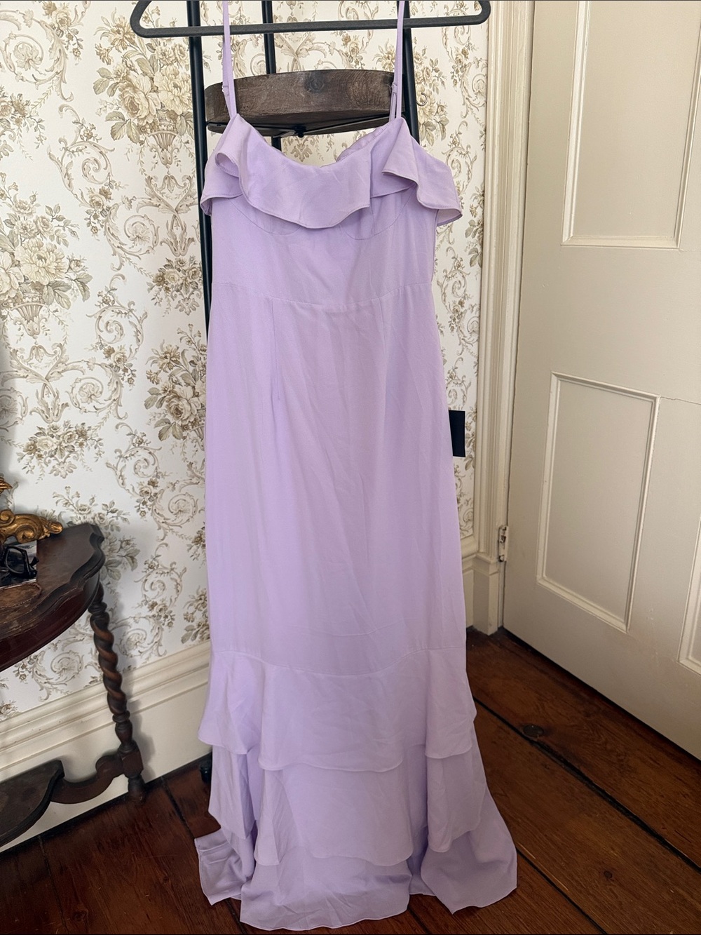 NWT Lulu's Lavender Spaghetti Strap Maxi Dress